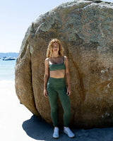 Legging Dive in Deep - Dark green