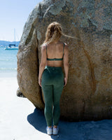 Legging Dive in Deep - Dark green
