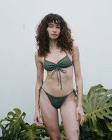 Calcinha Biquíni Yohannah - Dark green