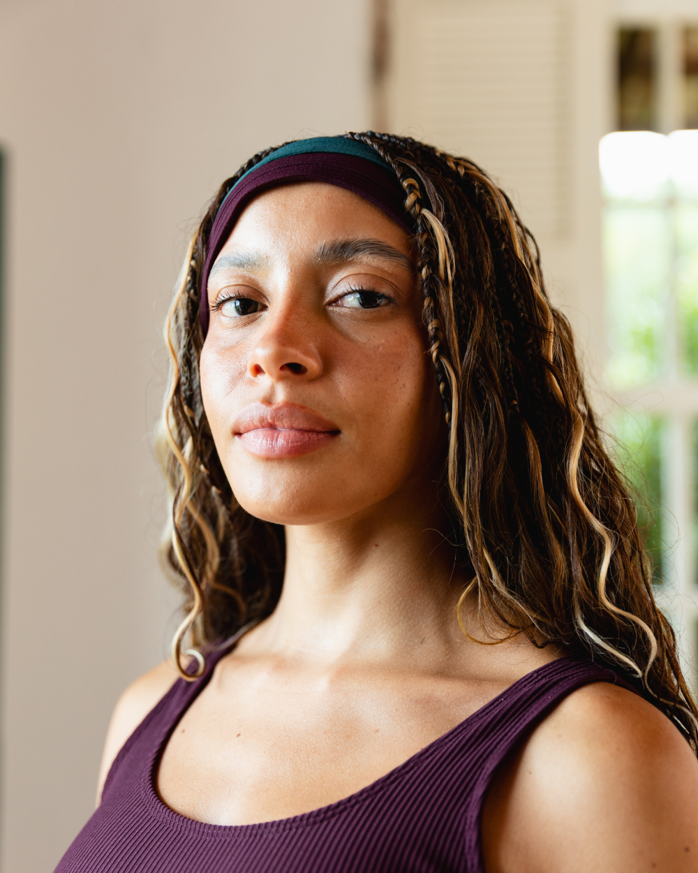 Headband Presença - Berry/Forrest
