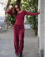 Calça Cotelê On The Go - Chai