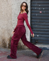 Calça Cotelê On The Go - Chai