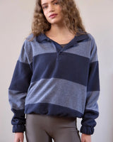 Moletom Striped - Marinho