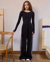 Calça Striped - Cinza