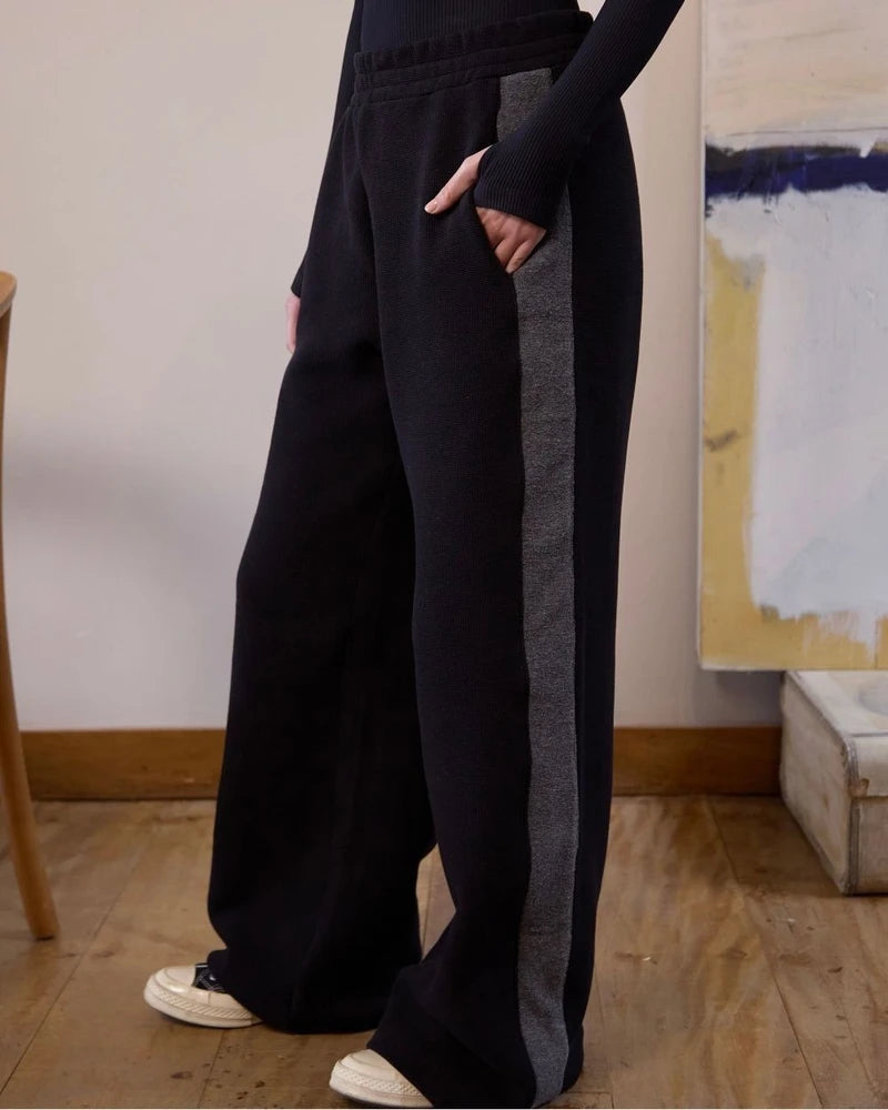 Calça Striped - Cinza