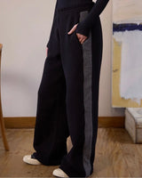 Calça Striped - Cinza