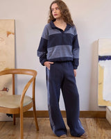 Calça Striped - Marinho