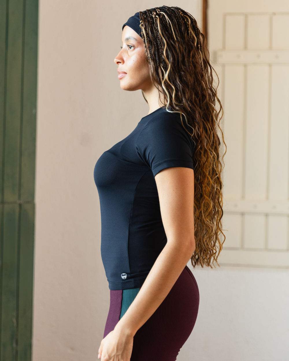 Baby Look Outdoor - Preto