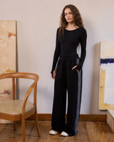 Calça Striped - Preto