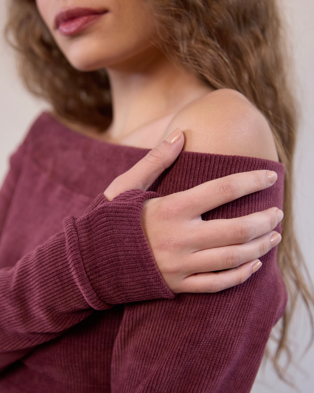 Blusa Chill - Bordô
