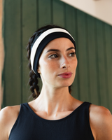 Headband Presença - Preto/Off White