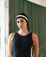 Headband Presença - Preto/Off White