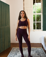 Legging Outdoor com Bolso - Berry
