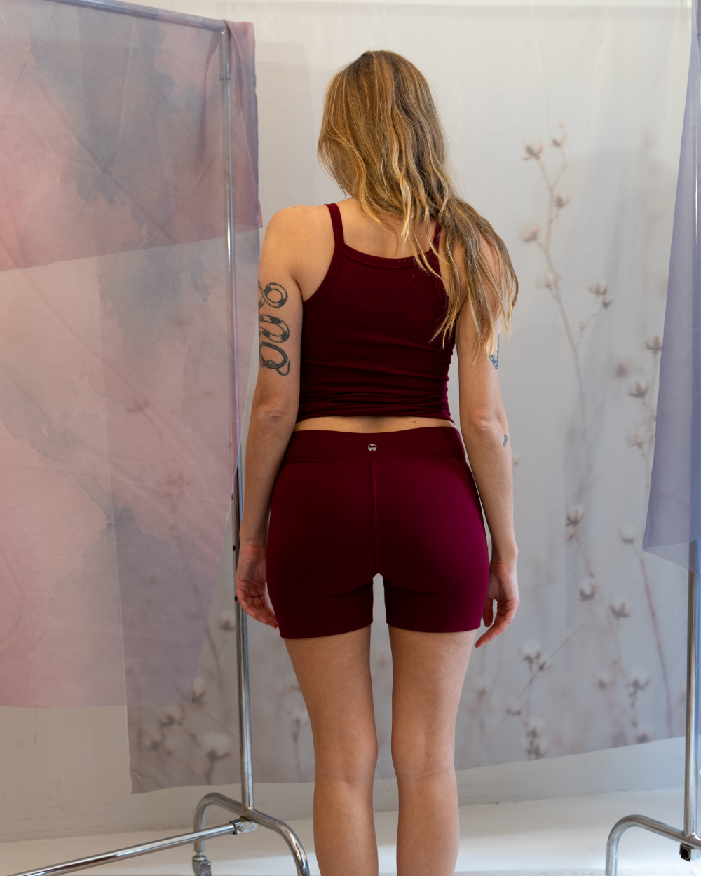 Shorts Cotton - Cherry