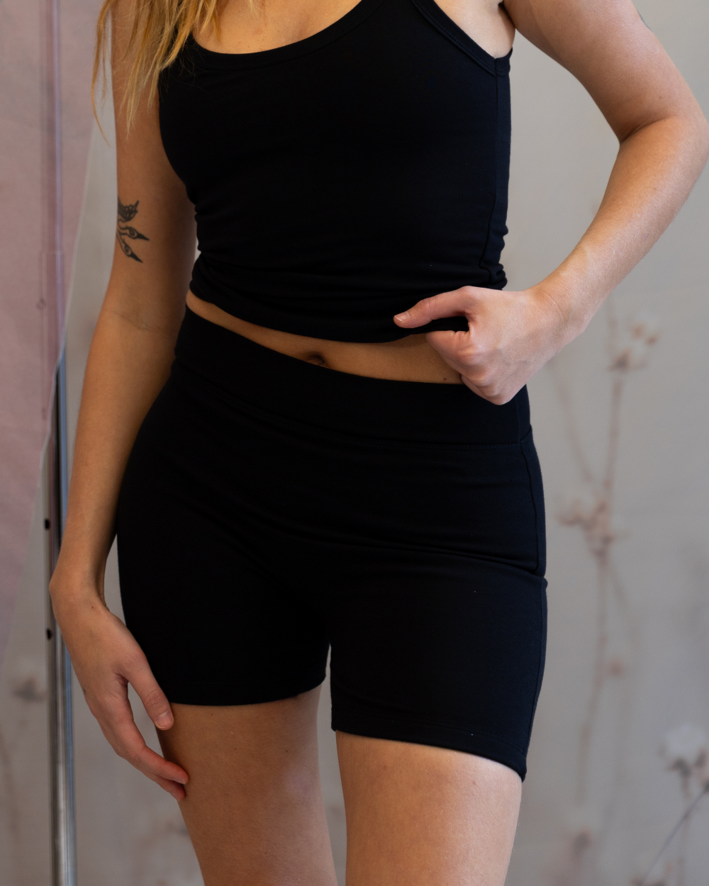 Shorts Cotton - Preto