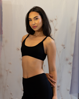 Top Cotton Triangulo - Preto